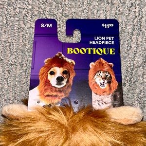 Lion pet headpiece - S/M